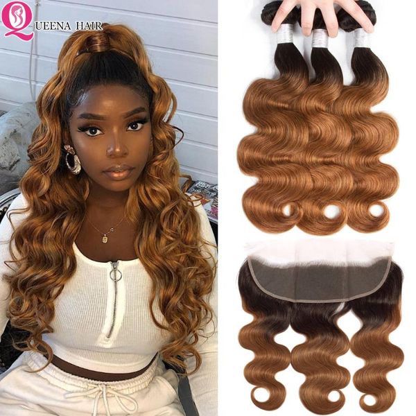 human hair bulks colored ombre bundles with frontal closure brazilian body wavehair weave 4, Black
human hair bulks colored ombre bundles with frontal closure brazilian body wavehair weave 4, Black