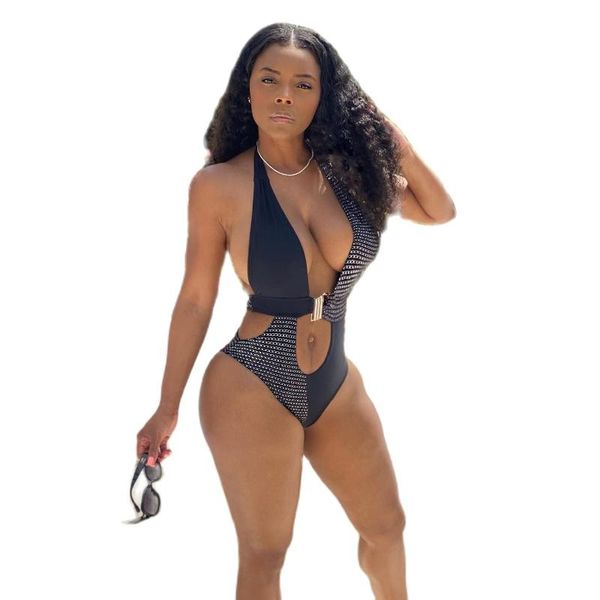 one-piece suits 2021 women's open back halter patchwork swimsuit swimwear monokini maillot de bain femme
one-piece suits 2021 women's open back halter patchwork swimsuit swimwear monokini maillot de bain femme