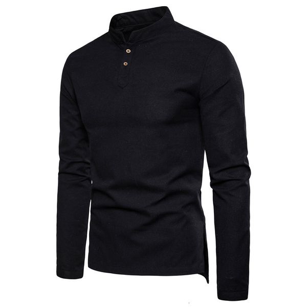 mens designer casual fashion long sleeve stand collar solid color shirts slim male clothing, White;black
mens designer casual fashion long sleeve stand collar solid color shirts slim male clothing, White;black