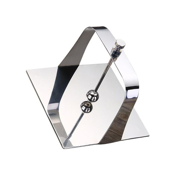 tissue boxes & napkins stainless steel napkin holder counterpaper towel decorative stand (style a) - 13.5x13.5cm
tissue boxes & napkins stainless steel napkin holder counterpaper towel decorative stand (style a) - 13.5x13.5cm