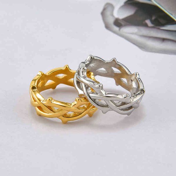 simple titanium steel fish shaped knitting ring, fashionable and personalized men's ring, Silver
simple titanium steel fish shaped knitting ring, fashionable and personalized men's ring, Silver