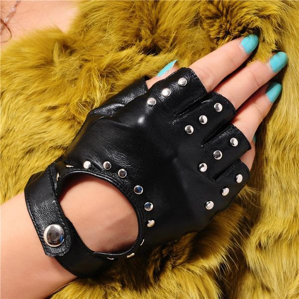 five fingers gloves women semi-finger rivet punk genuine leather fingerless fashion lady rock dacing black m l, Blue;gray
five fingers gloves women semi-finger rivet punk genuine leather fingerless fashion lady rock dacing black m l, Blue;gray