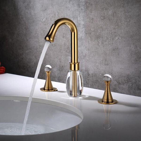 basin faucets gold 304 stainless steel bathroom faucet double with drill handle 3 hole bath counter mixer taps sink
basin faucets gold 304 stainless steel bathroom faucet double with drill handle 3 hole bath counter mixer taps sink