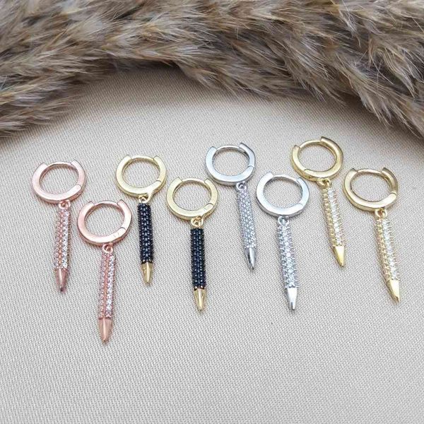 love trendy 925 silver turkish jewelry zircon fashion earrings for women birthday gift valentines day luxury designer, Golden
love trendy 925 silver turkish jewelry zircon fashion earrings for women birthday gift valentines day luxury designer, Golden