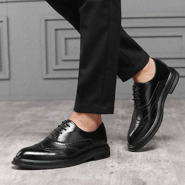 dress shoes black leather brogue men brown party wedding for formal fashion office classic business
dress shoes black leather brogue men brown party wedding for formal fashion office classic business