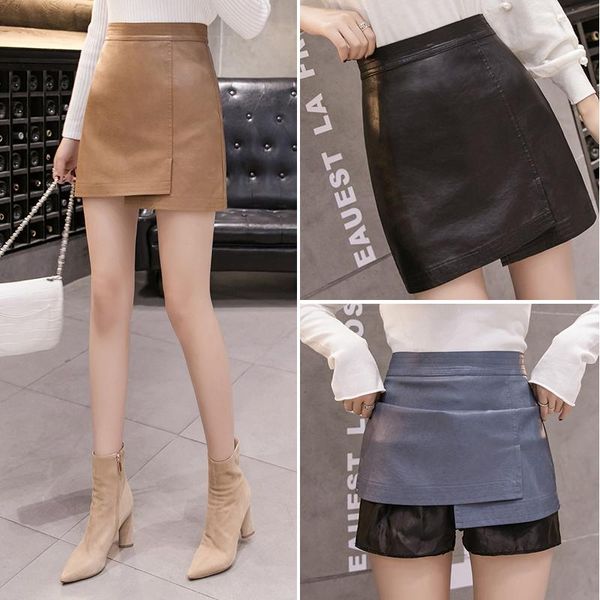 skirts women faux leather skirt 2021 autumn winter female slim pu elegant sheath above knee mini pencil, Black
skirts women faux leather skirt 2021 autumn winter female slim pu elegant sheath above knee mini pencil, Black