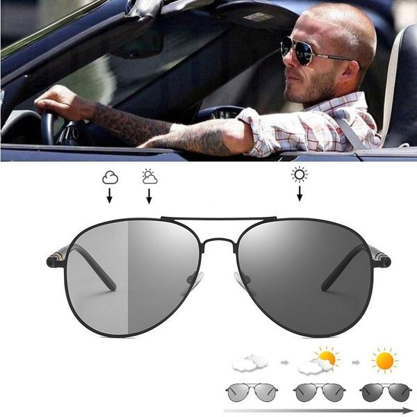 sunglasses pochromic men polarized driving chameleon vintage sun glasses women male change color day night vision uv400, White;black
sunglasses pochromic men polarized driving chameleon vintage sun glasses women male change color day night vision uv400, White;black