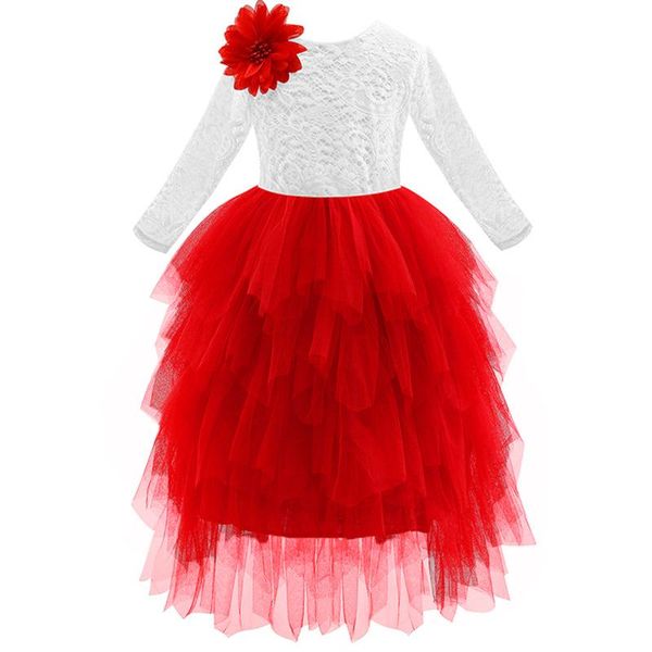 girl's dresses 2021 princess baby girl lace flower party dress children kids vestidos costumes clothing for 2-10 years, Red;yellow
girl's dresses 2021 princess baby girl lace flower party dress children kids vestidos costumes clothing for 2-10 years, Red;yellow