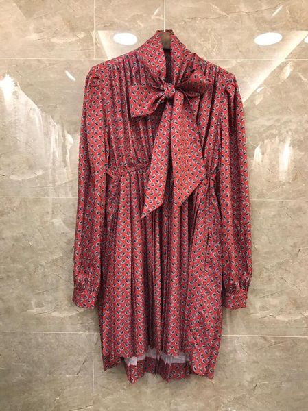casual dresses 2021 early spring model fashion elegant bow tie long sleeve printed women red dress worldwide, Black;gray
casual dresses 2021 early spring model fashion elegant bow tie long sleeve printed women red dress worldwide, Black;gray
