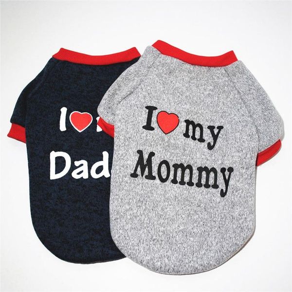 dog clothes short sleeveclothing i love daddy mama design pet puppy kitten coat jacket cat dogs chihuahua yorkshire 2021 costumes
dog clothes short sleeveclothing i love daddy mama design pet puppy kitten coat jacket cat dogs chihuahua yorkshire 2021 costumes