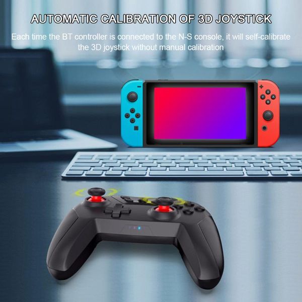 electronic machine accessories dual vibration wireless bluetooth controller for n-switch console nfc gamepad game controllers & joysticks
electronic machine accessories dual vibration wireless bluetooth controller for n-switch console nfc gamepad game controllers & joysticks