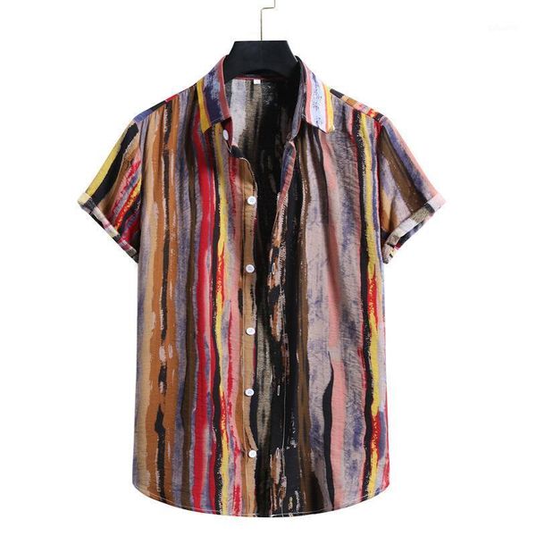 men's casual shirts shirt men camisas short sleeve blouse multi color stripe mens baggy formal summer chemise homme, White;black
men's casual shirts shirt men camisas short sleeve blouse multi color stripe mens baggy formal summer chemise homme, White;black