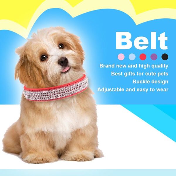 dog collars & leashes rhinestone crystal collar pu leather cat puppy kitten pet pi669
dog collars & leashes rhinestone crystal collar pu leather cat puppy kitten pet pi669