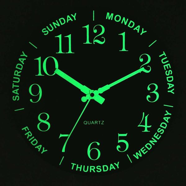wall clocks 12 inch luminous clock non ticking silent night glow in the dark quartz home decor watch timer mdf horologe
wall clocks 12 inch luminous clock non ticking silent night glow in the dark quartz home decor watch timer mdf horologe