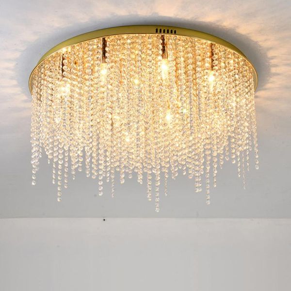 ceiling lights round crystal lamp modern foyer led plafonnier ac110v 220v luxury cristal indoor lighting
ceiling lights round crystal lamp modern foyer led plafonnier ac110v 220v luxury cristal indoor lighting