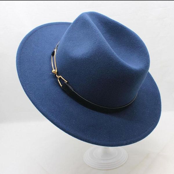 brand bing yuan hao xuan ladies fedora hat wool wide winter cap felt hats women elegant man 2021 sun brim, Blue;gray
brand bing yuan hao xuan ladies fedora hat wool wide winter cap felt hats women elegant man 2021 sun brim, Blue;gray