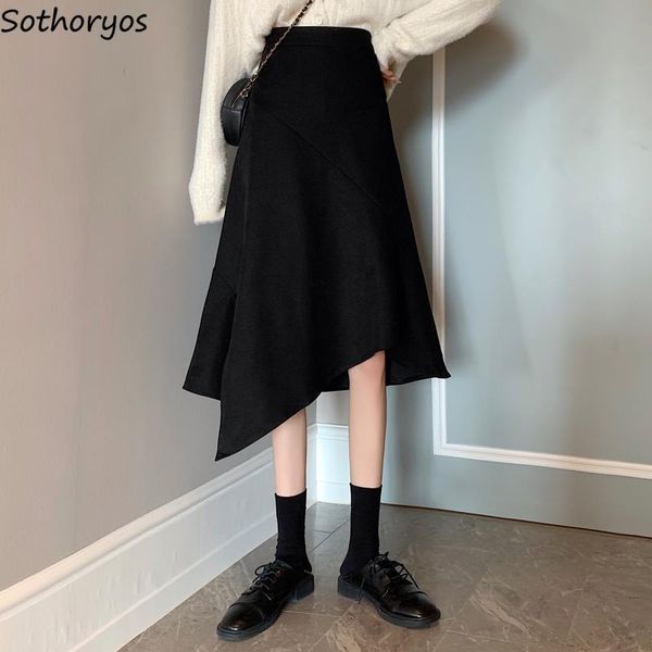 skirts women ankle-length asymmetrical fashion elegant irregular soft chic streetwear korean style harajuku design solid sweet, Black
skirts women ankle-length asymmetrical fashion elegant irregular soft chic streetwear korean style harajuku design solid sweet, Black
