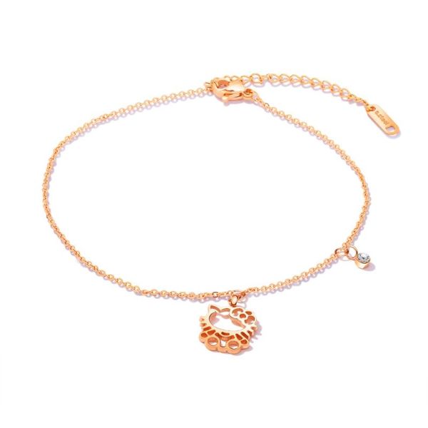 anklets fashion charm cute hollow kitty cat with cz for women rose gold stainless steel ladies girl summer jewelry gift, Red;blue
anklets fashion charm cute hollow kitty cat with cz for women rose gold stainless steel ladies girl summer jewelry gift, Red;blue