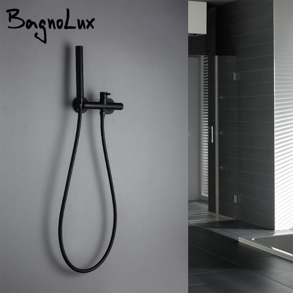 solid brass matte black handheld head hose and bracket holder with shower valve kit bathroom faucet sets
solid brass matte black handheld head hose and bracket holder with shower valve kit bathroom faucet sets