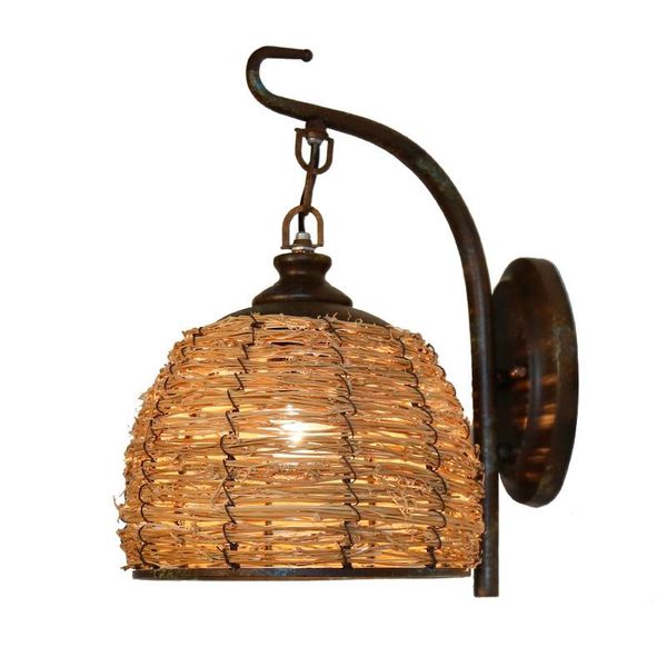 wall lamp american country creative rural rattan homestay antique bedroom dining room wrought iron wf1225218
wall lamp american country creative rural rattan homestay antique bedroom dining room wrought iron wf1225218