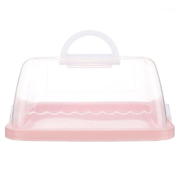 portable plastic square cake box cupcake dessert container case handheld carrier 94pf
portable plastic square cake box cupcake dessert container case handheld carrier 94pf