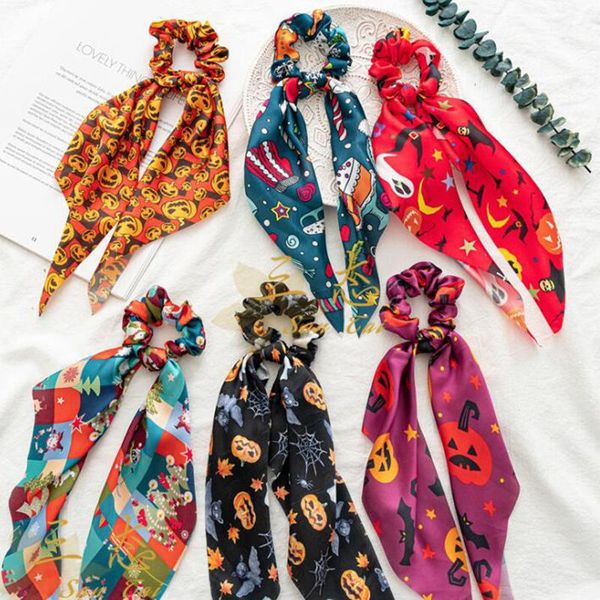 hair accessories halloween pumpkin ghost printed streamer hairband women elastic snowman pattern knotted ties headband headdress
hair accessories halloween pumpkin ghost printed streamer hairband women elastic snowman pattern knotted ties headband headdress