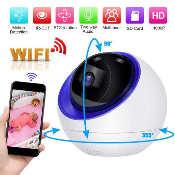 cameras 1080p hd wifi dome ip camera pir night vision remote intelligent surveillance cam for alexa tuya 110-240v home security
cameras 1080p hd wifi dome ip camera pir night vision remote intelligent surveillance cam for alexa tuya 110-240v home security