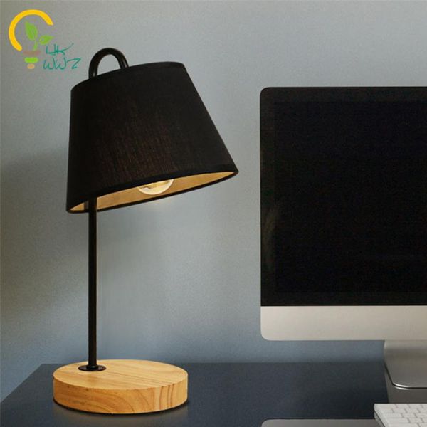 table lamps black/white nordic wood led lamp,modern creative warm bedroom bedside lights cloth lampshade desk
table lamps black/white nordic wood led lamp,modern creative warm bedroom bedside lights cloth lampshade desk