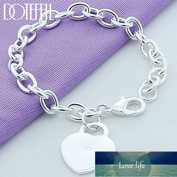 doteffil 925 sterling silver heart bracelet for women men wedding engagement party jewelry christmas gifts factory price expert design quali, Golden;silver
doteffil 925 sterling silver heart bracelet for women men wedding engagement party jewelry christmas gifts factory price expert design quali, Golden;silver