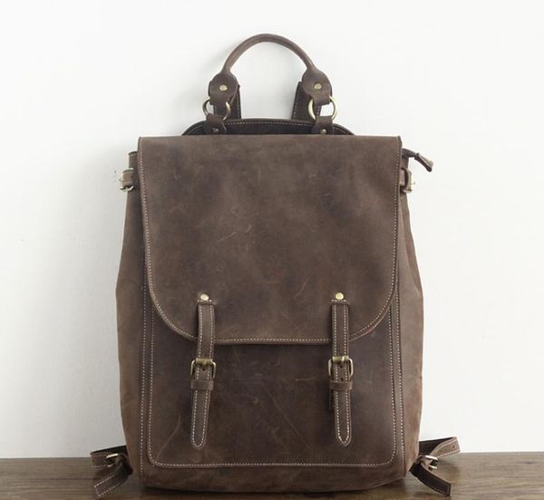 backpack retro outdoor cowhide genuine leather waterproof high capacity laptravel bag exquisite college student bags df138
backpack retro outdoor cowhide genuine leather waterproof high capacity laptravel bag exquisite college student bags df138