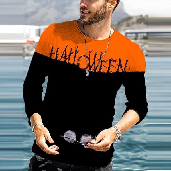 men's t-shirts autumn fashion halloween printing harajuku mens tees men casual loose long sleeve o-neck pullover streetwear, White;black
men's t-shirts autumn fashion halloween printing harajuku mens tees men casual loose long sleeve o-neck pullover streetwear, White;black