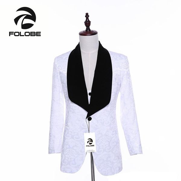 men's suits & blazers folobe jacquard white blazer men brand business masculine fitness casual autumn homme wedding s-5xl m31, White;black
men's suits & blazers folobe jacquard white blazer men brand business masculine fitness casual autumn homme wedding s-5xl m31, White;black