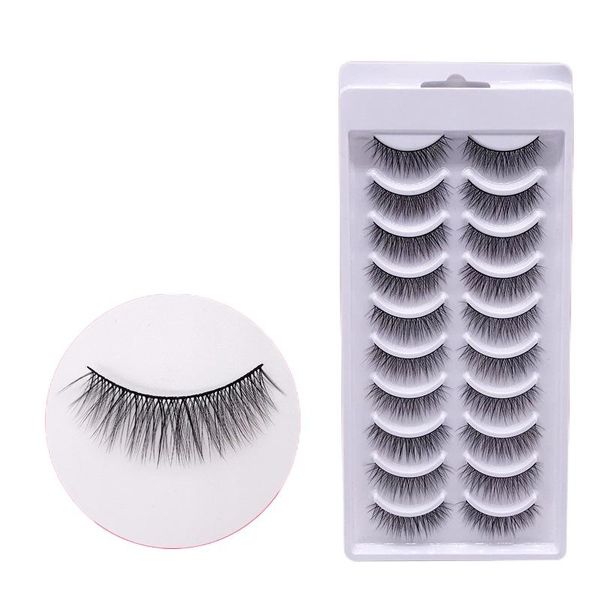 10pairs 3d mink lashes faux natural false eyelashes dramatic volume fake makeup eyelash extension silk
10pairs 3d mink lashes faux natural false eyelashes dramatic volume fake makeup eyelash extension silk