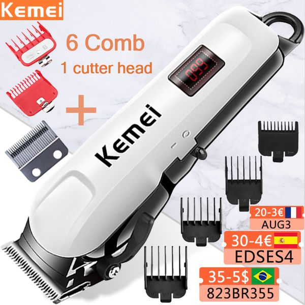 kemei electric hair clipper hair trimmer for mens professional electric hair clipper wireless trimmer lcd display cut 5
kemei electric hair clipper hair trimmer for mens professional electric hair clipper wireless trimmer lcd display cut 5