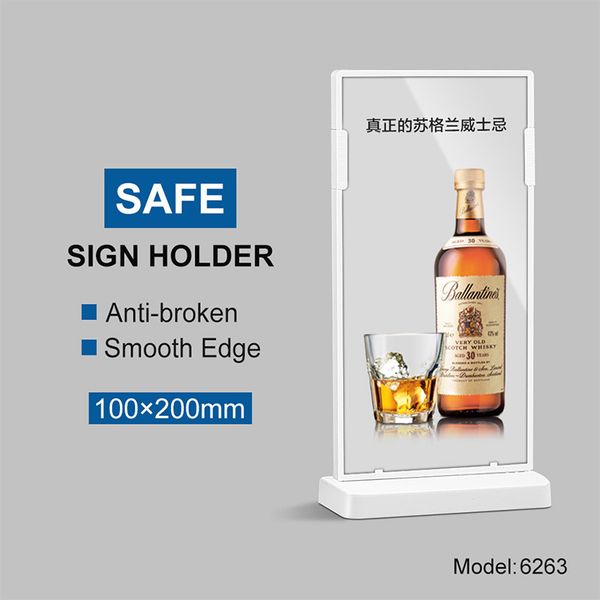 100*200mm clear waterproof acrylic plastic catering display stands menu board stand supplier for restaurant table
100*200mm clear waterproof acrylic plastic catering display stands menu board stand supplier for restaurant table
