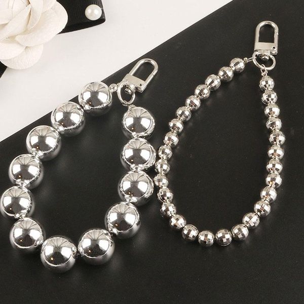 keychains retro square round coin keychain double-sided letter diy imitation pearl keyring women couple car bag pendant key chains gifts, Silver
keychains retro square round coin keychain double-sided letter diy imitation pearl keyring women couple car bag pendant key chains gifts, Silver