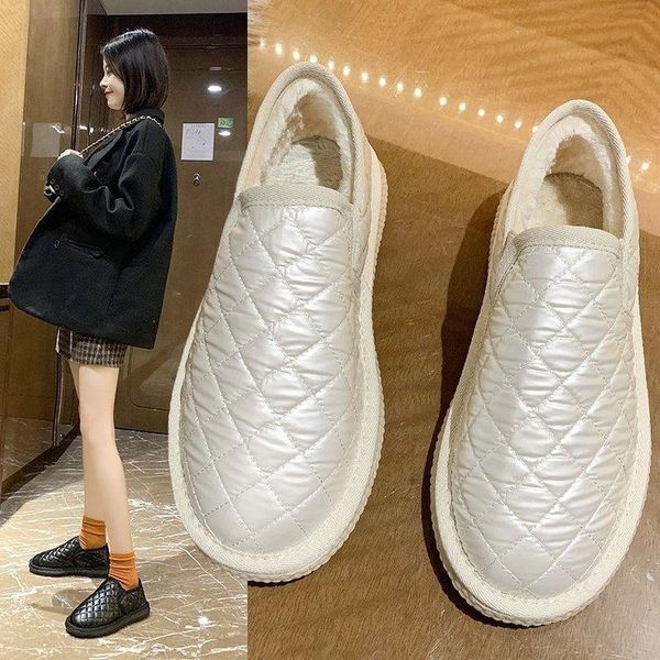 boots cotton shoes women's single-step fall/winter style wild peas lok fu casual comfortable, Black
boots cotton shoes women's single-step fall/winter style wild peas lok fu casual comfortable, Black