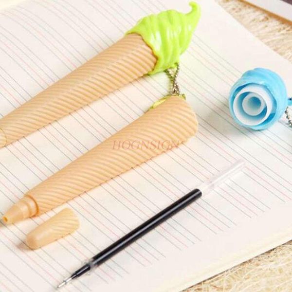 gel pens 1pcs creative ice cream pen black signature butterfly pendant cone fountain 0.38 refill student stationery
gel pens 1pcs creative ice cream pen black signature butterfly pendant cone fountain 0.38 refill student stationery