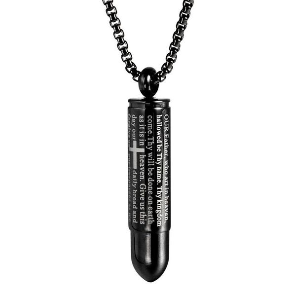 pendant necklaces stainless steel urn ashes necklace cross lords prayer in english keepsake memorial cremation jewelry, Silver
pendant necklaces stainless steel urn ashes necklace cross lords prayer in english keepsake memorial cremation jewelry, Silver