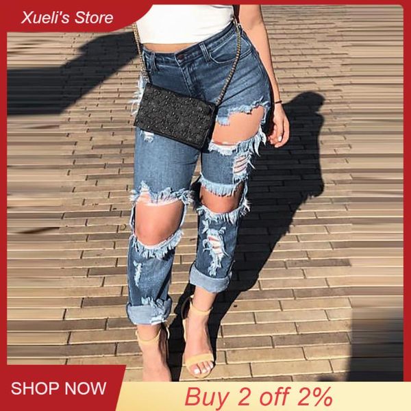 women's jeans fashion destroy jean women high waisted ripped for blue pants hole 2021 feminino
women's jeans fashion destroy jean women high waisted ripped for blue pants hole 2021 feminino