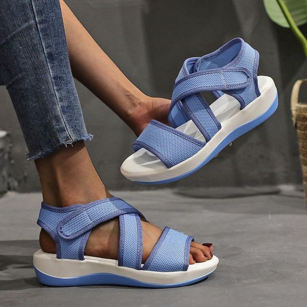 sandals flock hook&loop women open toe wedges shoes for platform womens sandal heels sandles walking zapatos summer, Black
sandals flock hook&loop women open toe wedges shoes for platform womens sandal heels sandles walking zapatos summer, Black