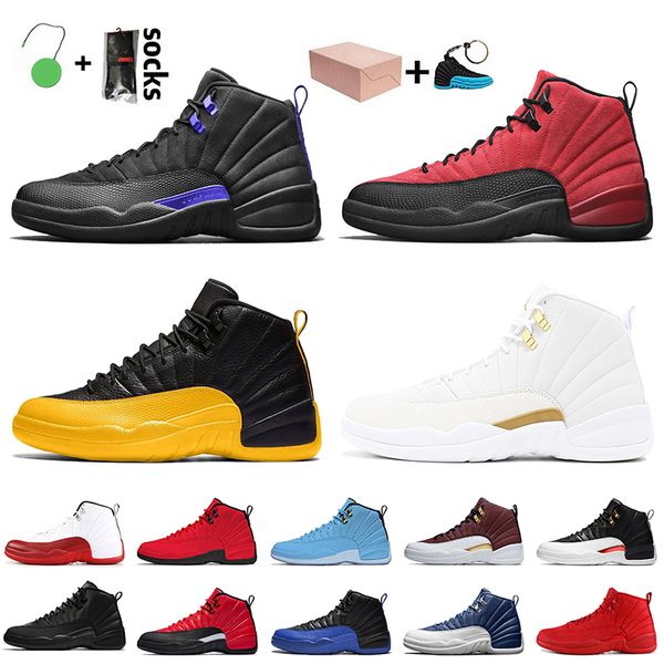 with box jumpman 12 12s mens basketball shoes dark concord reverse flu game university gold indigo grey unc midnight black trainers sneakers
with box jumpman 12 12s mens basketball shoes dark concord reverse flu game university gold indigo grey unc midnight black trainers sneakers