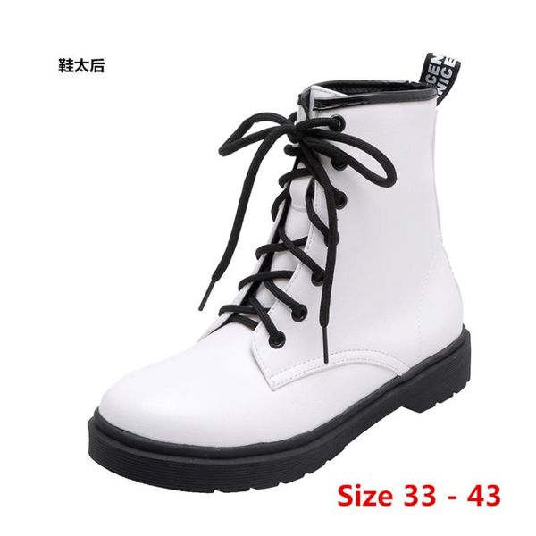 boots female autumn british low high heel thick short woman motorcycle women shoes small big size 33 - 43, Black
boots female autumn british low high heel thick short woman motorcycle women shoes small big size 33 - 43, Black