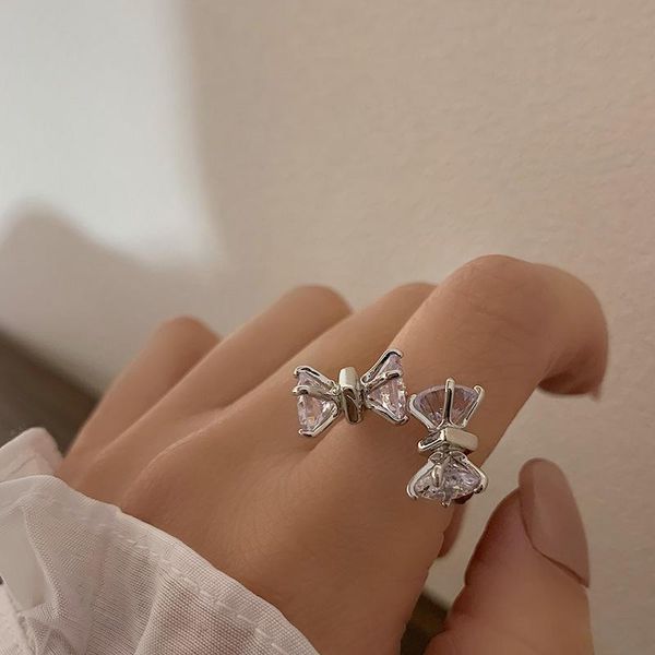 wedding rings brillian korean style adjustable size zircon bow for women bijoux gifts 2021 trend y2k jewelry bead, Slivery;golden
wedding rings brillian korean style adjustable size zircon bow for women bijoux gifts 2021 trend y2k jewelry bead, Slivery;golden