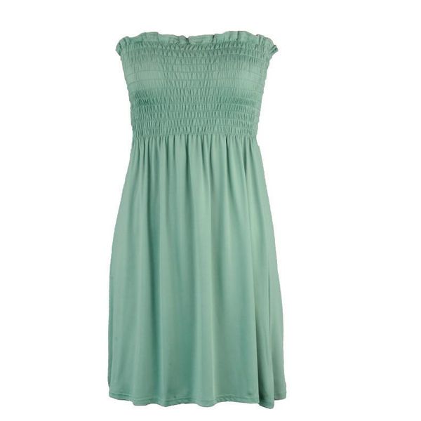 casual dresses women fashion mini dress off shoulder lady strapless swing sundress evening party vestido de festa #yj, Black;gray
casual dresses women fashion mini dress off shoulder lady strapless swing sundress evening party vestido de festa #yj, Black;gray