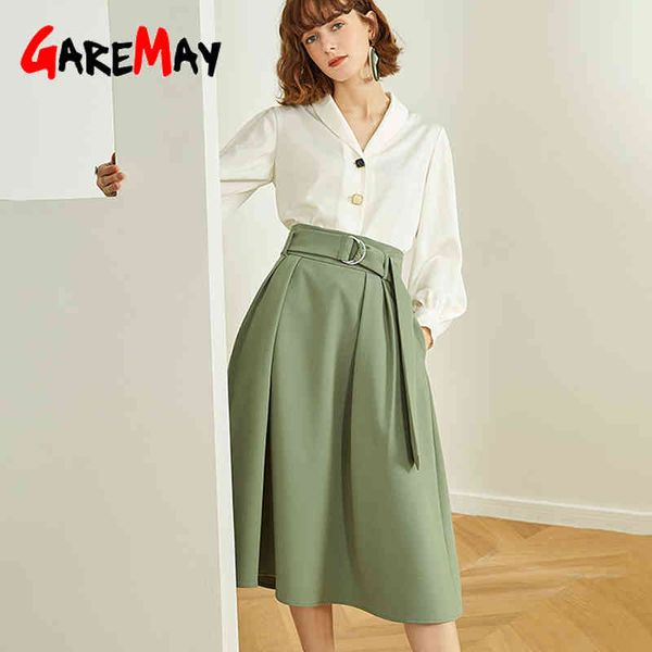 women's suit with a skirt high-waisted summer elegant blouse and set casual two piece women 210428, White
women's suit with a skirt high-waisted summer elegant blouse and set casual two piece women 210428, White