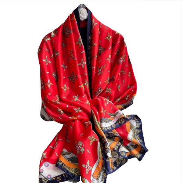 satin spring and summer sunscreen shawl floral scarf korean style artificial silk printed artistic chiffon beach towel no. 3, Blue;gray
satin spring and summer sunscreen shawl floral scarf korean style artificial silk printed artistic chiffon beach towel no. 3, Blue;gray