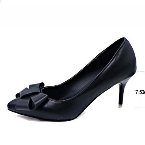 dress shoes women pumps fashion high heels femals pointed toes sweet butterfly-knot zapatos mujer ladies stiletto, Black
dress shoes women pumps fashion high heels femals pointed toes sweet butterfly-knot zapatos mujer ladies stiletto, Black