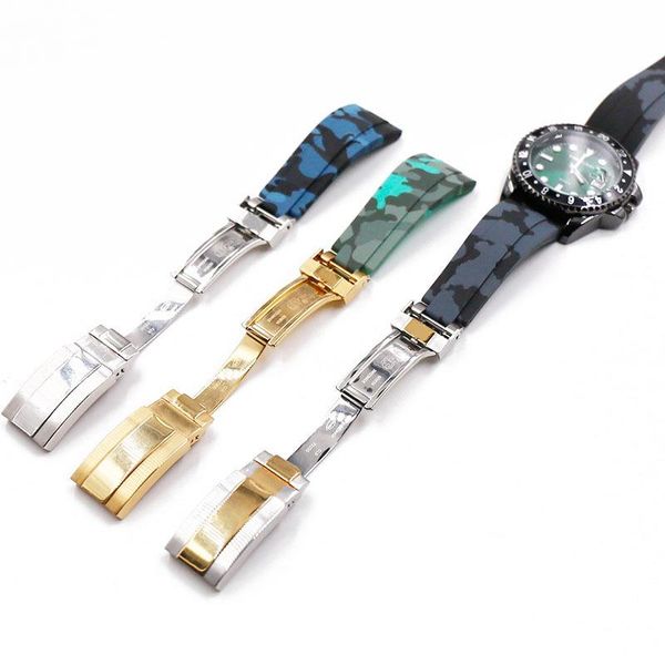 watch bands 20mm accessories strap for sub gmt series wrist band army rubber silicone waterproof bracelet butterfly buckle, Black;brown
watch bands 20mm accessories strap for sub gmt series wrist band army rubber silicone waterproof bracelet butterfly buckle, Black;brown
