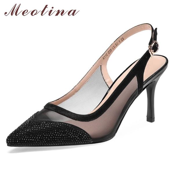 dress shoes meotina high heels women pumps natural genuine leather buckle thin slingbacks sheepshin crystal ladies 39, Black
dress shoes meotina high heels women pumps natural genuine leather buckle thin slingbacks sheepshin crystal ladies 39, Black